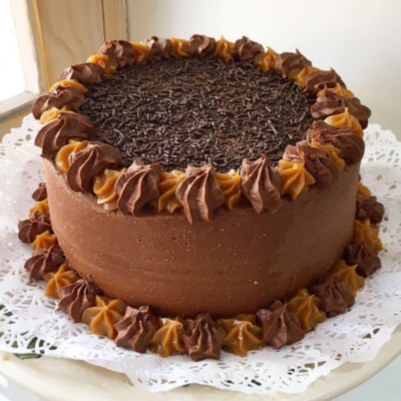 Panqueque Chocolate Mazapán, Nuez ó Lúcuma