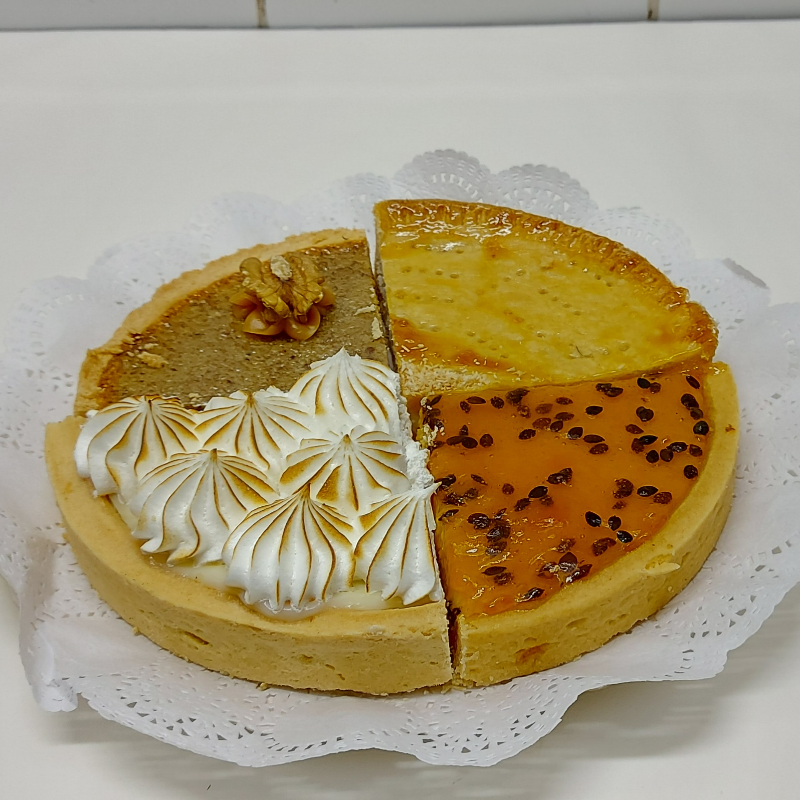 Pie de cuatro sabores-Coco